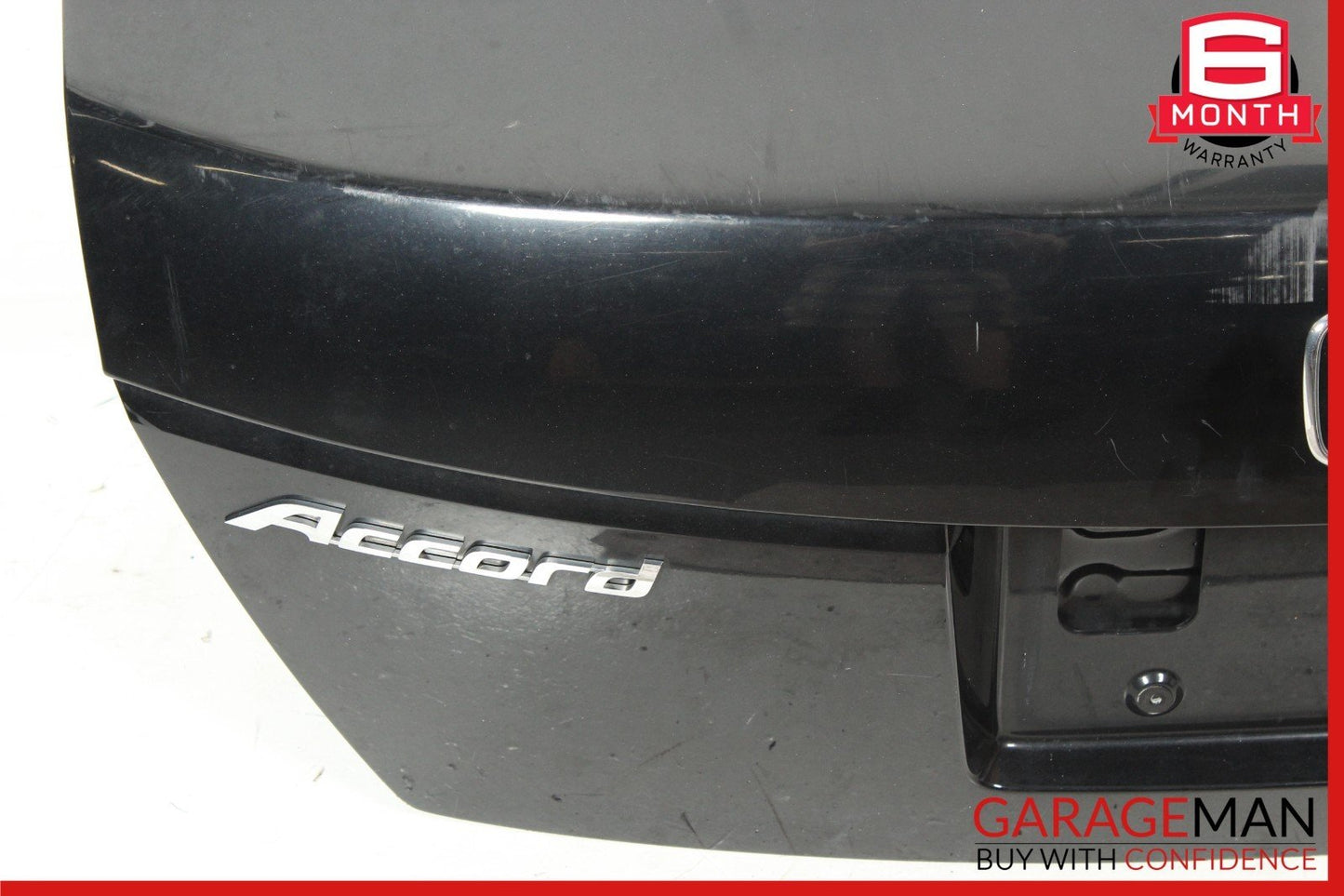 08-12 Honda Accord LX-P Rear Trunk Deck Lid Black OEM