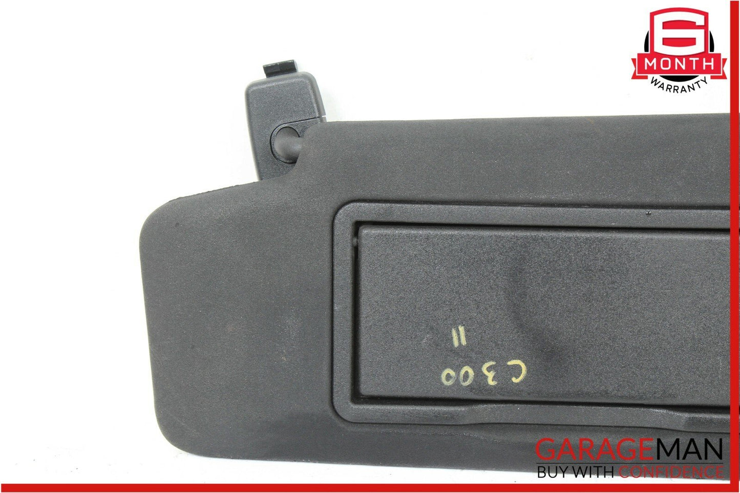 08-14 Mercedes W204 C300 C250 Front Left Side Sun Visor Sunvisor Shade Cover OEM