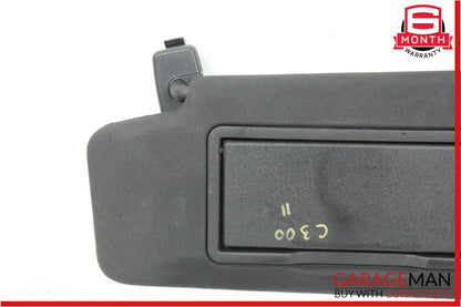 08-14 Mercedes W204 C300 C250 Front Left Side Sun Visor Sunvisor Shade Cover OEM