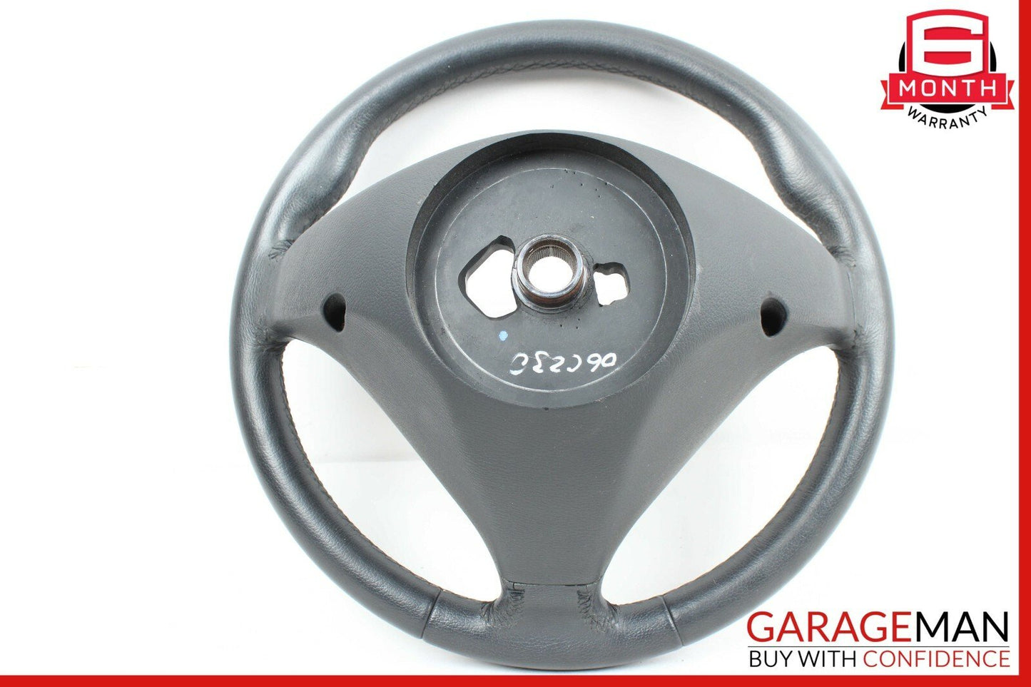 05-11 Mercedes C230 SLK350 Sport 3 Spoke Steering Wheel Leather Black
