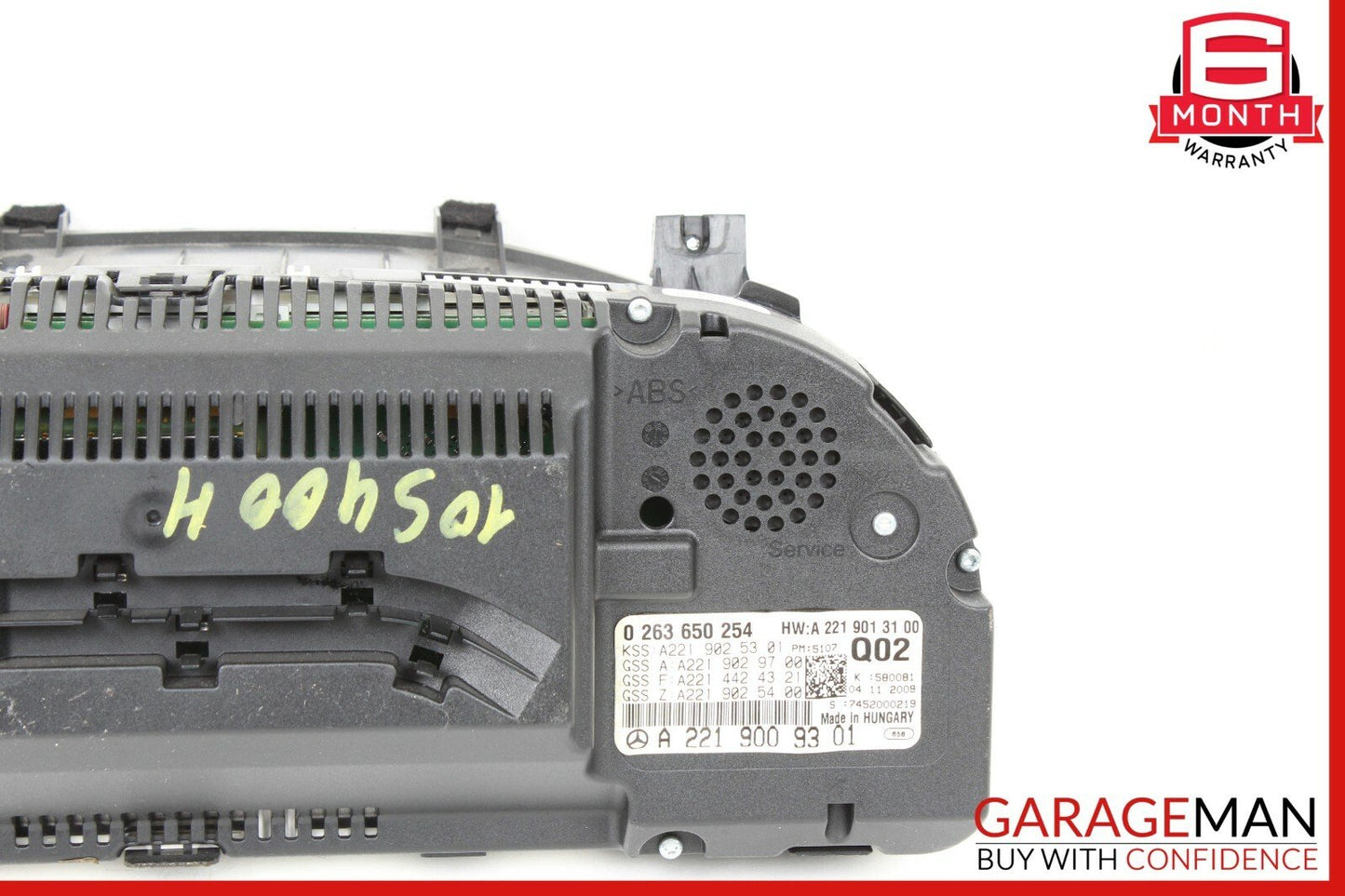 10-13 Mercedes W221 S400 CL550 Speedometer Odometer Instrument Cluster Gauge OEM