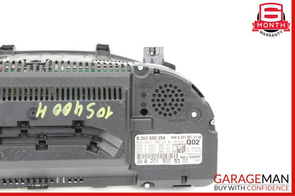 10-13 Mercedes W221 S400 CL550 Speedometer Odometer Instrument Cluster Gauge OEM