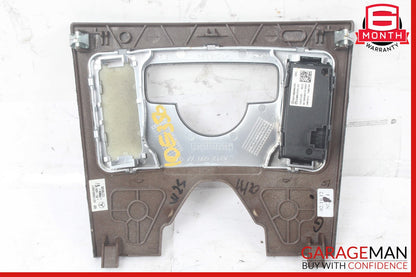 10-13 Mercedes W212 E350 E400 E550 Center Console Switch Trim Cover Bezel Wood