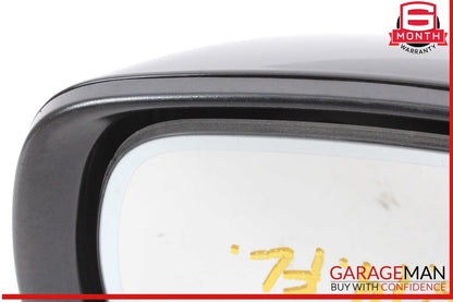 14-17 Maserati Ghibli S Front Left Driver Side Door Rear View Mirror Black OEM