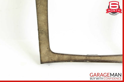 08-11 Mercedes W204 C350 Center Console Gear Shifter Trim Cover Panel Bezel Wood