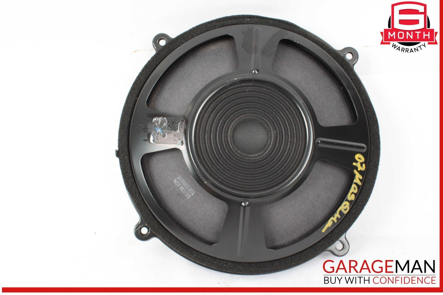 03-19 Maserati Quattroporte Rear Bose Subwoofer Sub Woofer Sound Speaker OEM