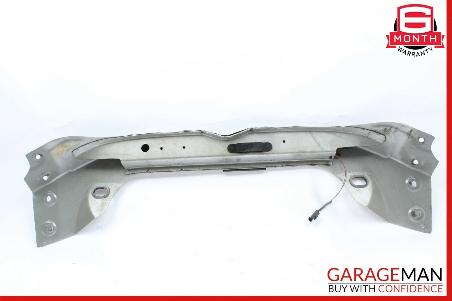 98-05 Mercedes W163 ML500 Front Upper Radiator Core Support Bracket Panel Silver