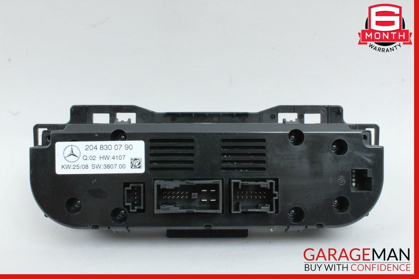 08-11 Mercedes W204 C300 C350 AC A/C Heater Climate Control Switch Module Unit