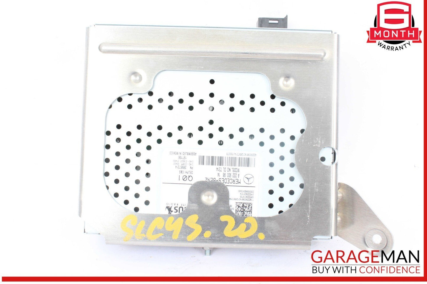 14-20 Mercedes R172 SLC43 AMG Audio Sirius Satellite Radio Receiver Module