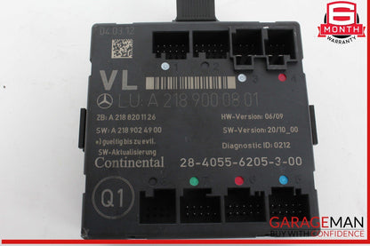 08-18 Mercedes CLS550 CLS500 SLK350 E400 Front Left Side Door Control Module