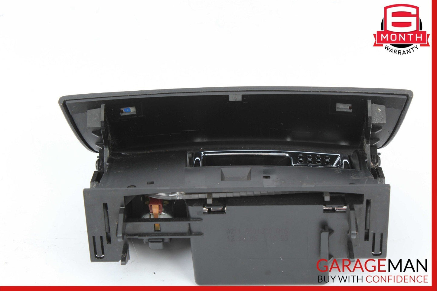 03-11 Mercedes W219 CLS550 E320 Center Ashtray Ash Tray Storage Wood OEM