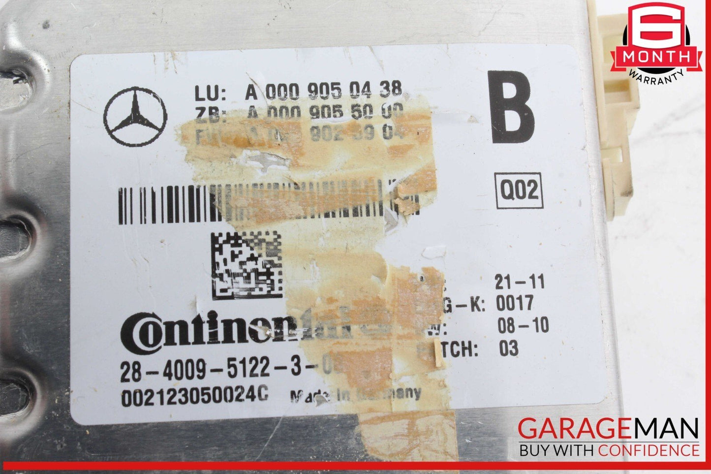 10-16 Mercedes W218 CLS550 Front Active Lane Assist Front Camera OEM