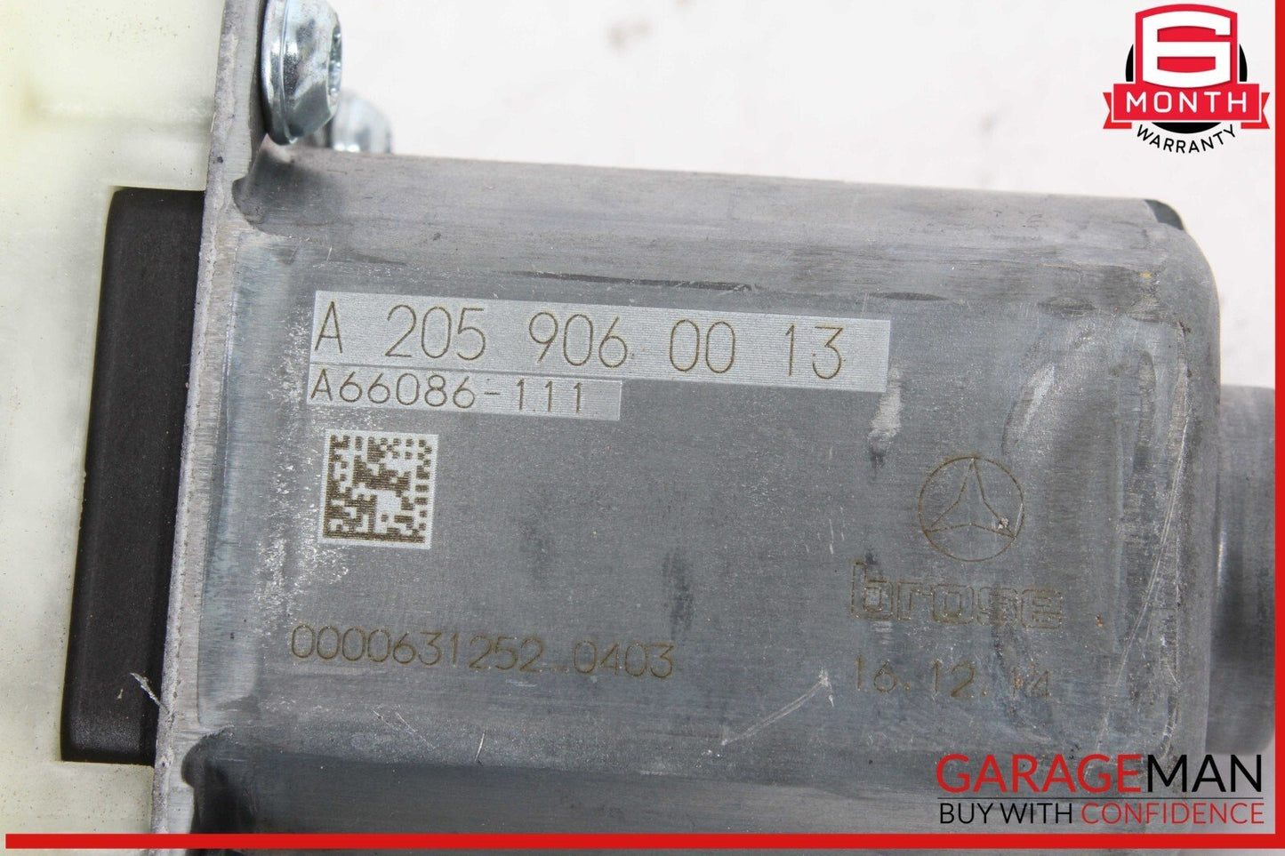 15-20 Mercedes W205 C300 C350e Front Left Side Door Window Regulator Motor OEM