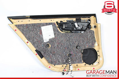 08-09 Mercedes W221 S63 AMG Rear Right Passenger Side Door Panel Black OEM
