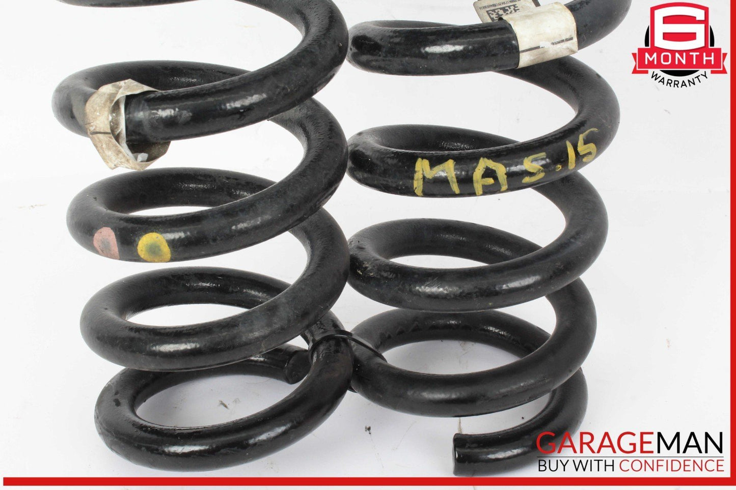 14-17 Maserati Quattroporte S Rear Right & Rear Left Side Coil Spring Set OEM