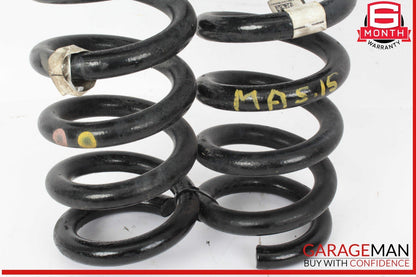 14-17 Maserati Quattroporte S Rear Right & Rear Left Side Coil Spring Set OEM