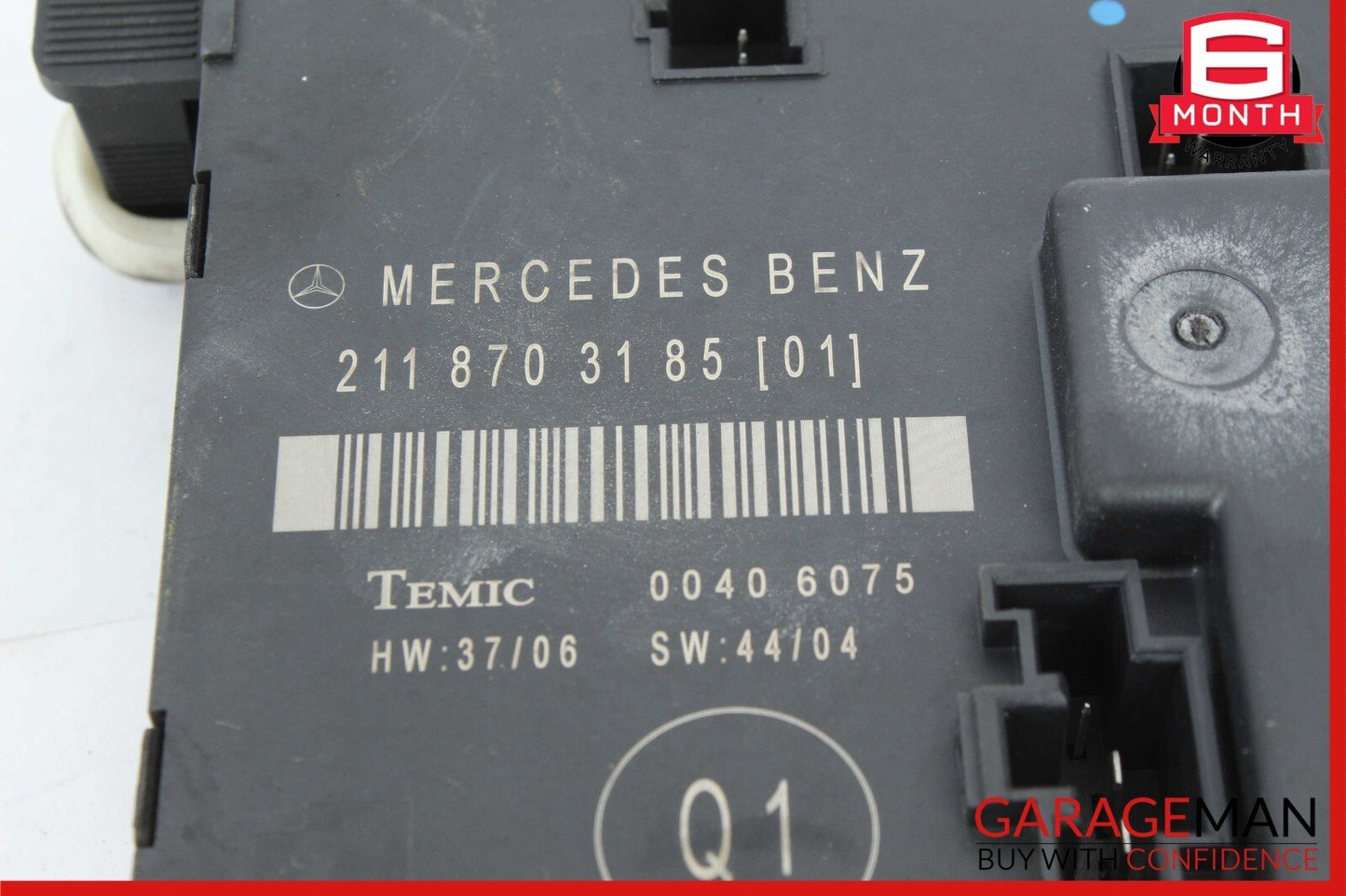 03-09 Mercedes W211 E350 E550 E63 AMG Rear Left Driver Door Controller Module