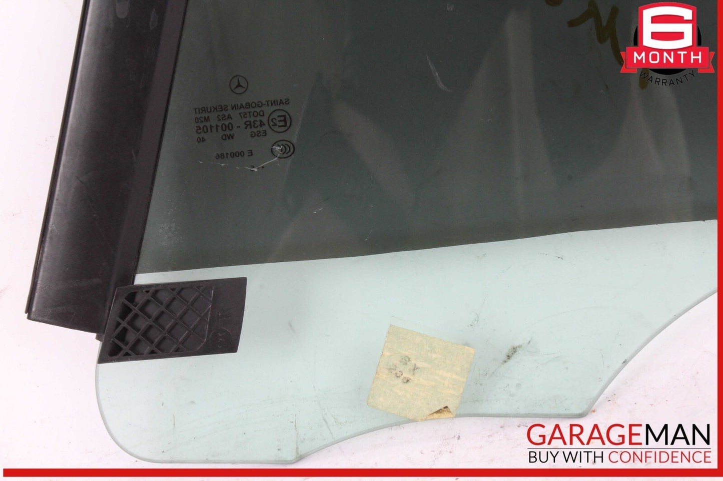 05-11 Mercedes R171 SLK55 SLK280 SLK350 Quarter Window Glass Rear Right Side OEM
