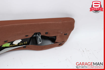 14-17 Maserati Ghibli Rear Right Side Seat Pad Bolster Cushion Cover OEM