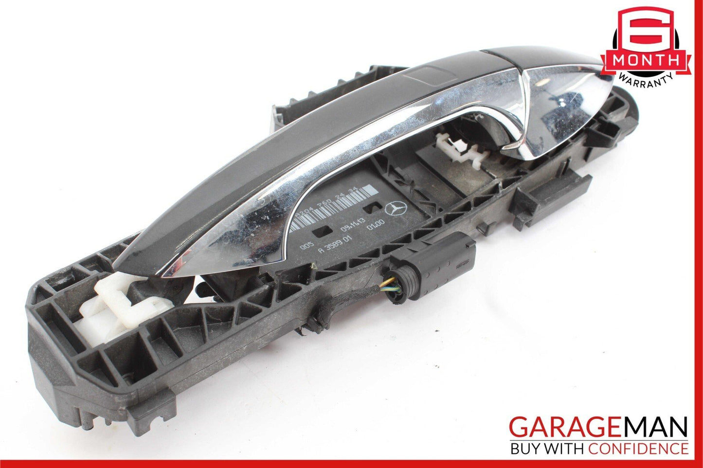 12-14 Mercedes W204 C250 Front Right Side Keyless Go Exterior Door Handle Black