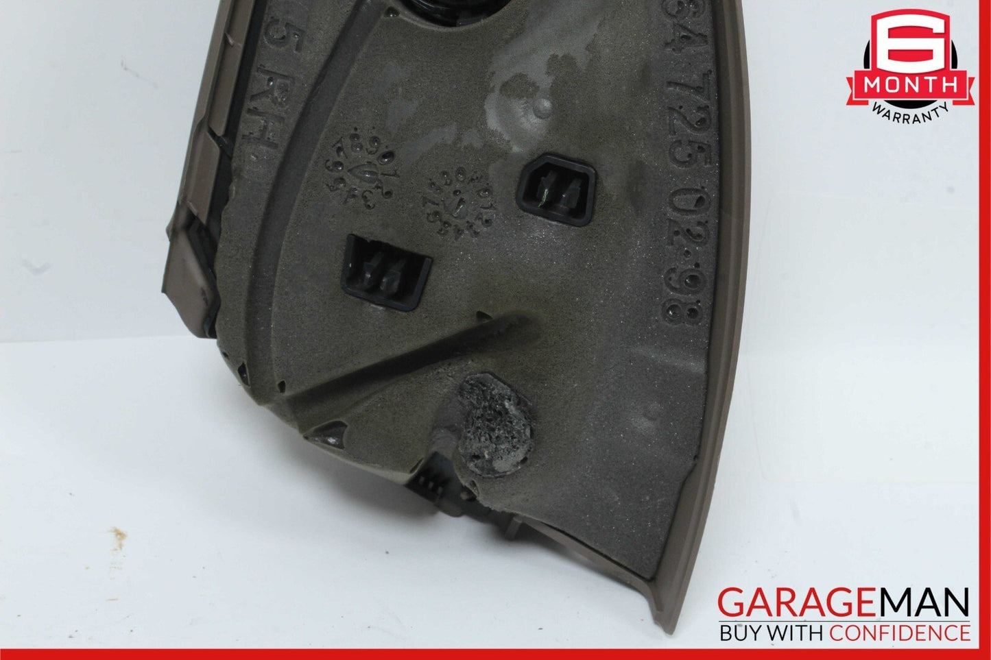 06-12 Mercedes X164 GL450 GL320 Speaker Door Mirror Cover Right Side Brown OEM