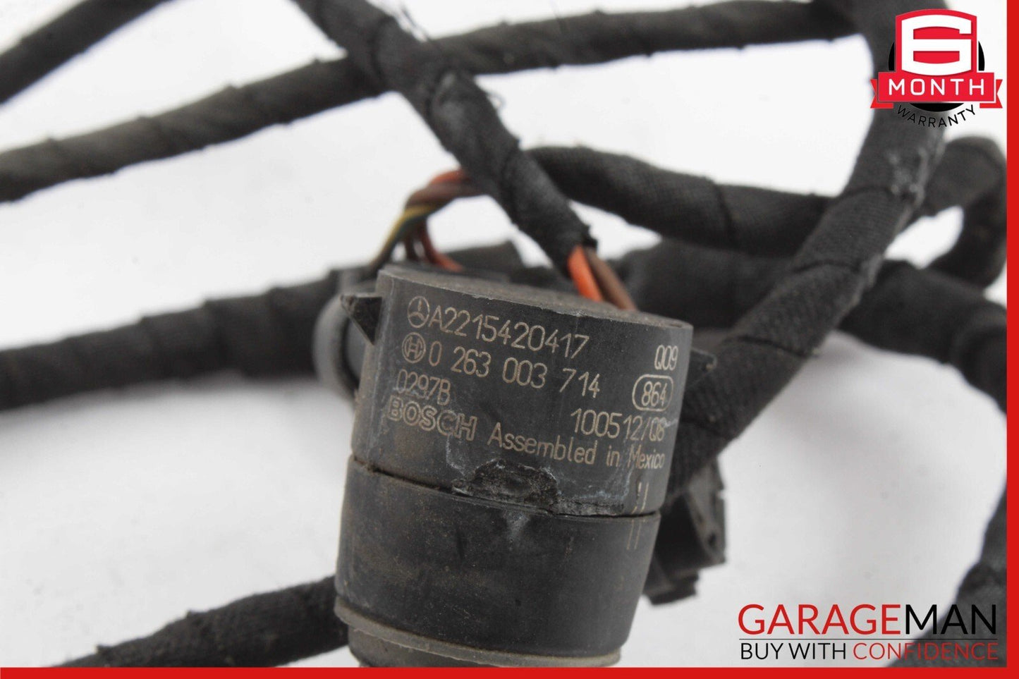 05-12 Mercedes X164 GL450 CLS500 Bumper PDC Parking Control Wire Harness OEM