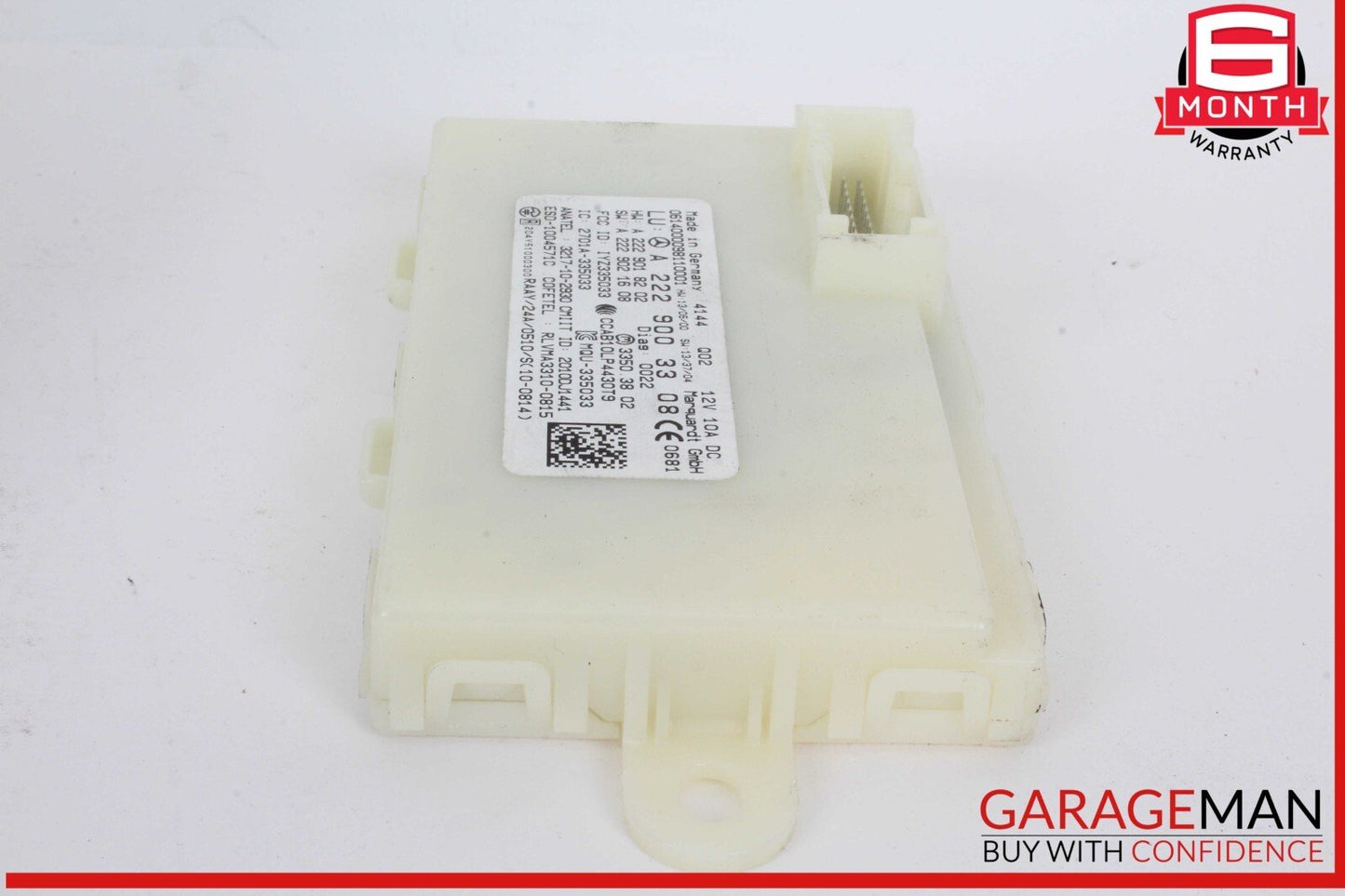 14-19 Mercedes W222 S550 C300 S600 GLC350 Keyless Go Entry Control Module OEM