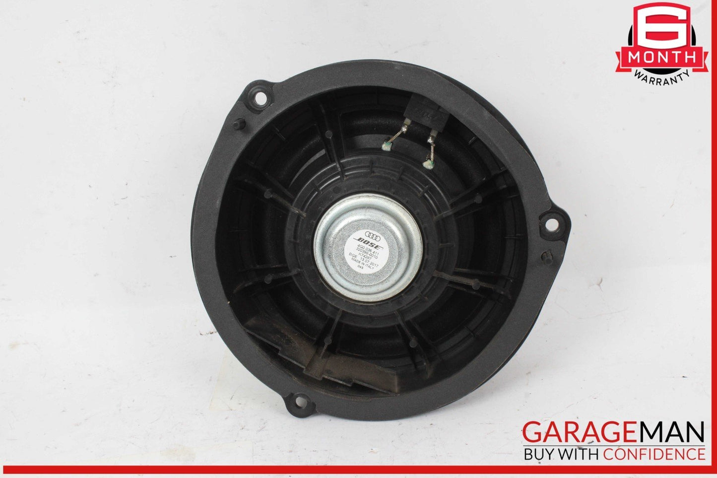 12-18 Audi A6 Rear Left and Right Side Door Audio Sound Speaker Set 4G0035411