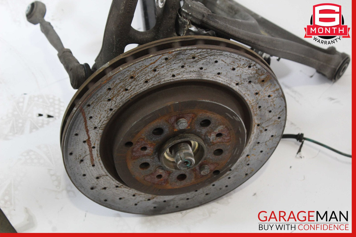 11-19 Maserati GranTurismo M145 Rear Left Side Spindle Knuckle Hub OEM