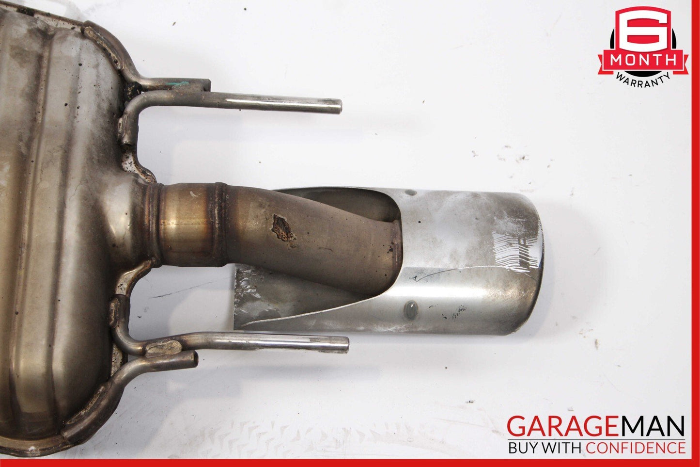 07-09 Mercedes W221 S550 S600 AMG Sport Rear Exhaust Muffler Tips Set of 2 Pc