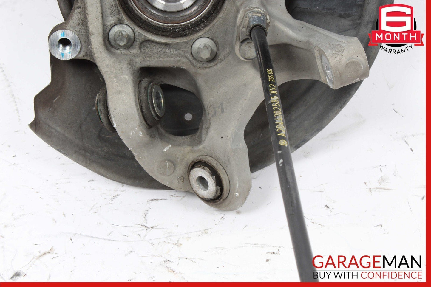 08-17 Mercedes W204 C250 C350 Rear Left Side Spindle Knuckle Hub Bearing OEM