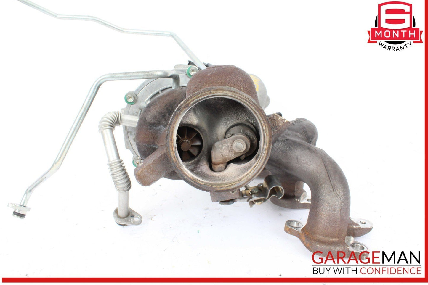 14-20 Maserati Ghibli Levante Left Turbocharger Turbo Charger Manifold OEM