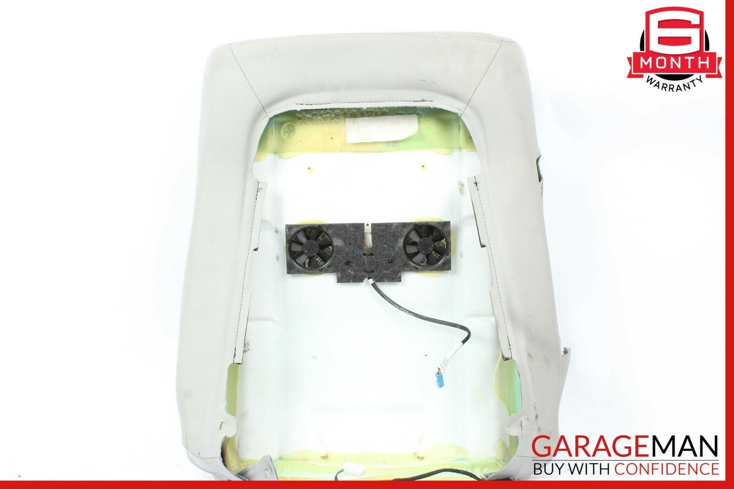 10-16 Mercedes W212 E500 E400 Front Right Top Upper Seat Cushion Grey OEM