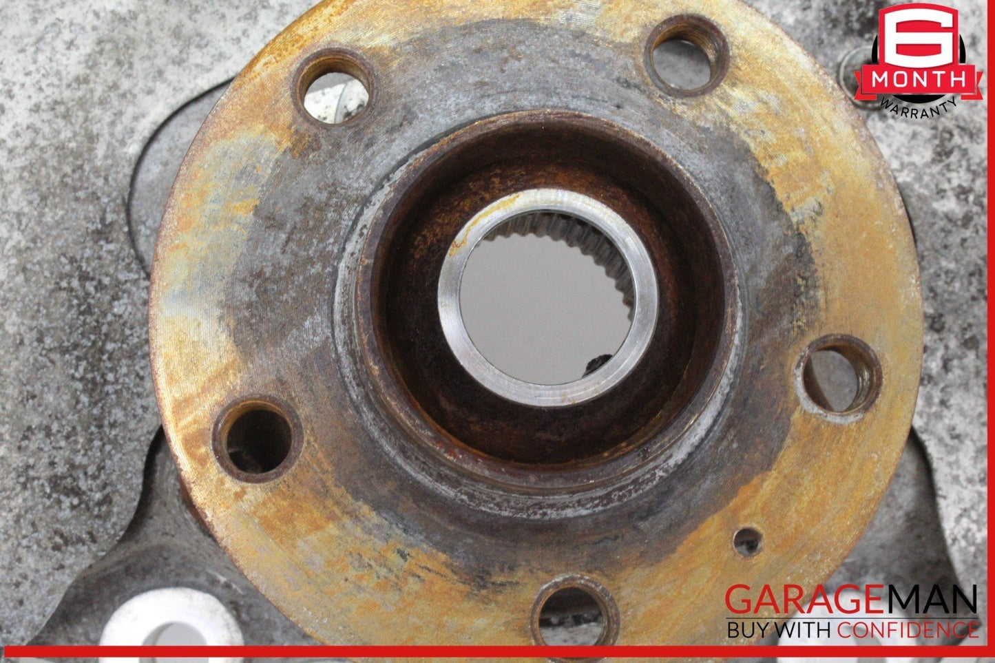 09-17 Audi Q5 A4 S4 Front Left Driver Side Spindle Knuckle Wheel Hub 4G0407241C