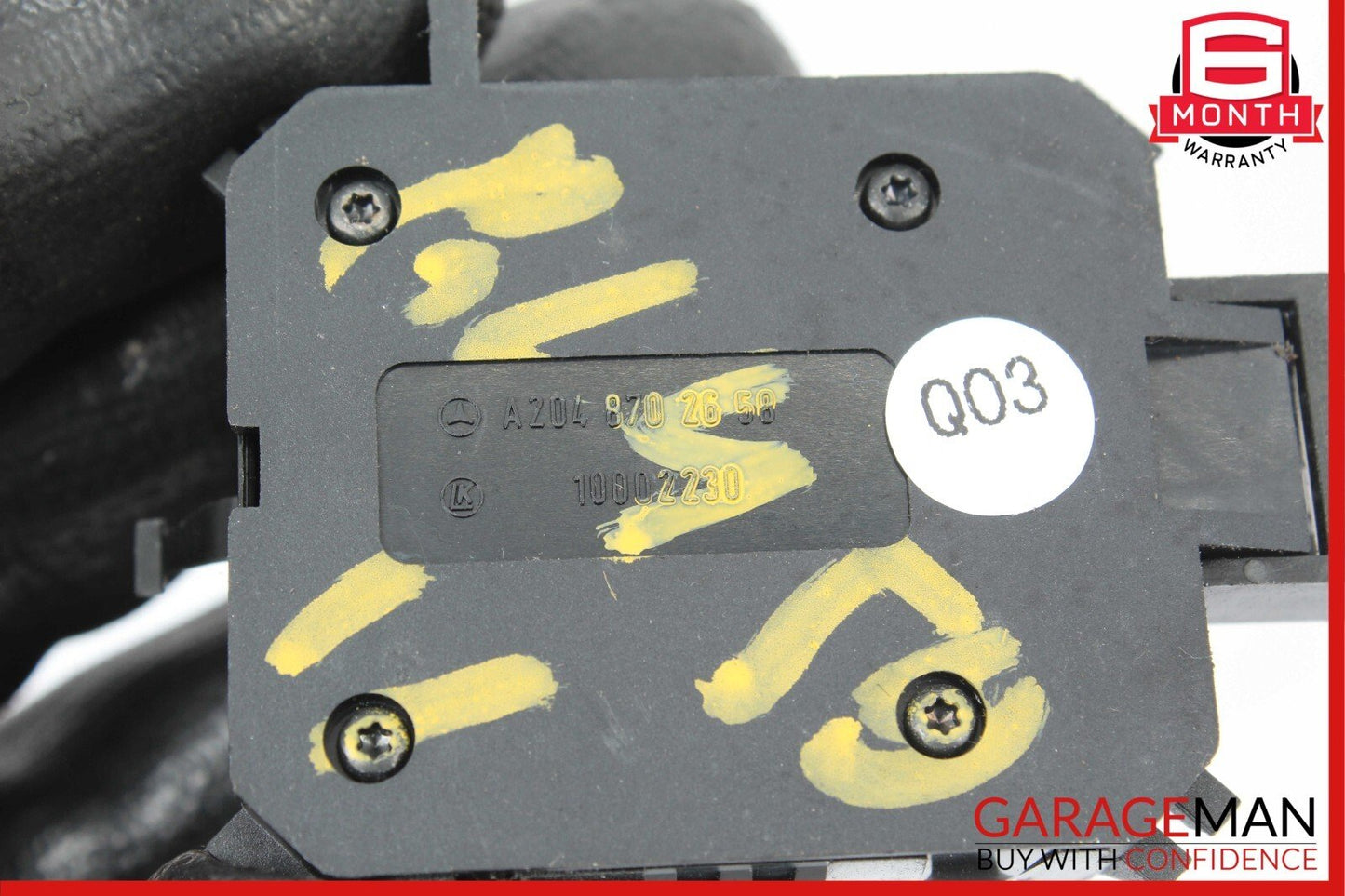 07-15 Mercedes X164 GL450 GLK350 Front Right Side Seat Lumbar Switch Controller