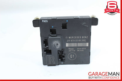 06-11 Mercedes W211 E550 CLS500 Rear Right Door Control Module 2118703285 OEM