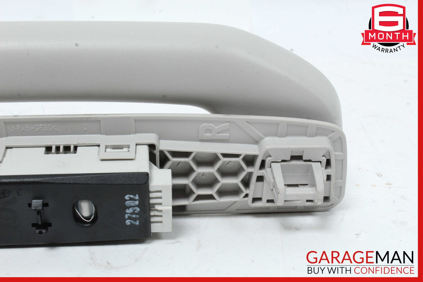 15-20 Mercedes W205 C300 Rear Right Side Roof Grab Handle w/ Lamp OEM