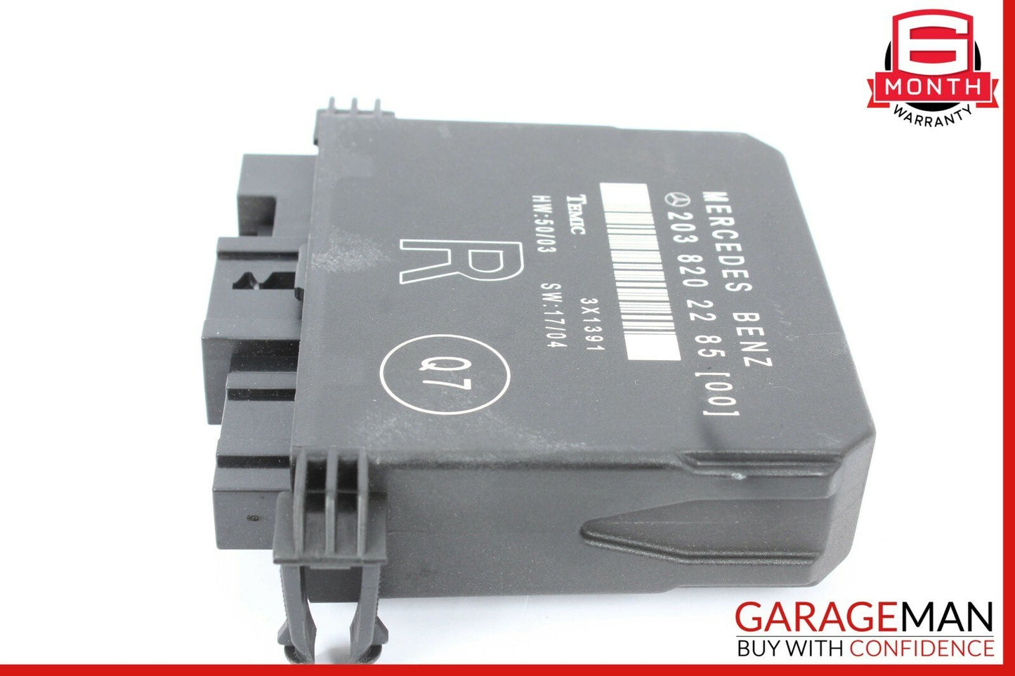 01-07 Mercedes W203 C230 C320 C55 AMG Rear Right Side Door Control Module Unit