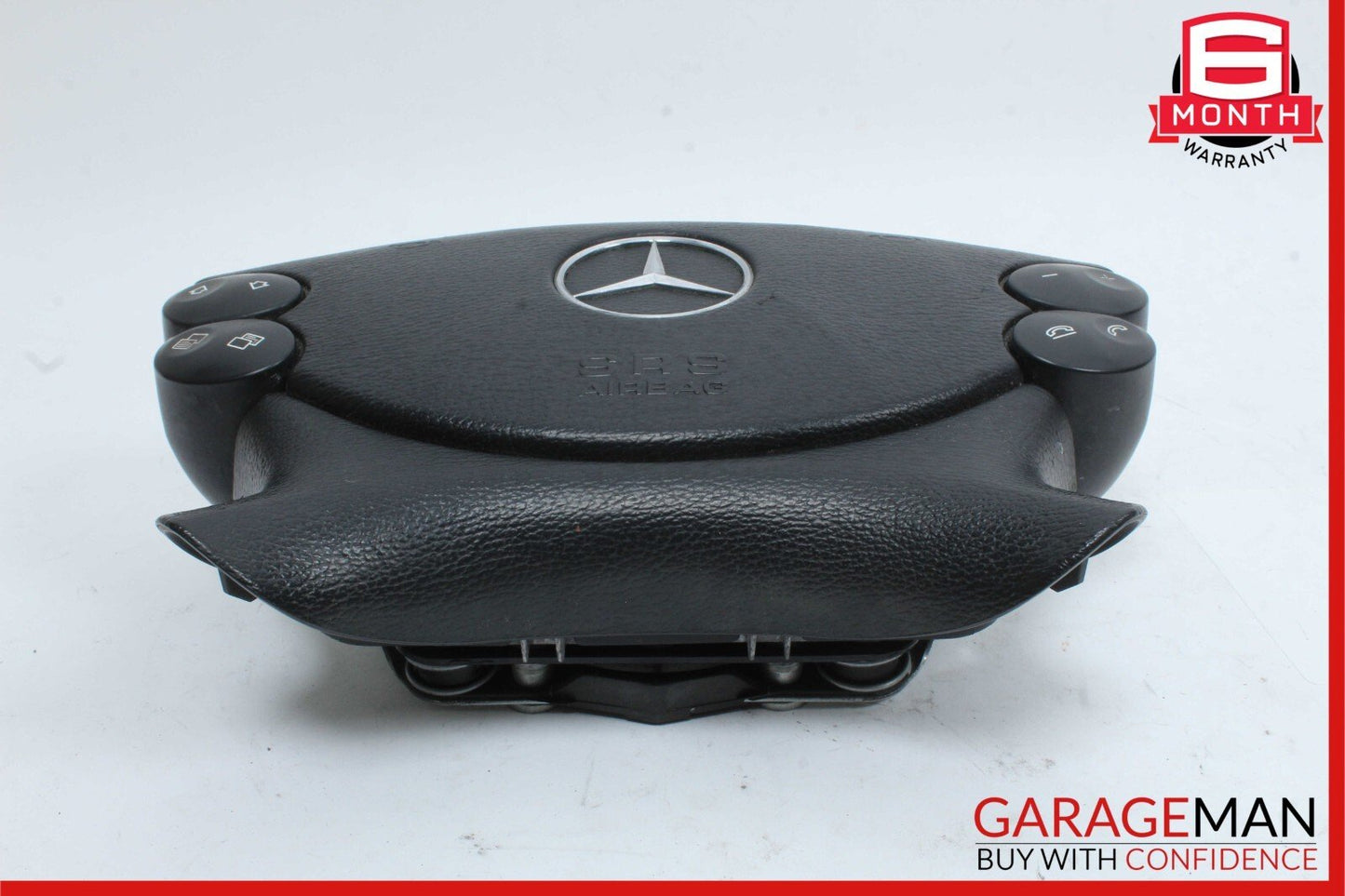 03-12 Mercedes CLS500 G500 CLK55 AMG Steering Wheel Airbag Air Bag Black OEM