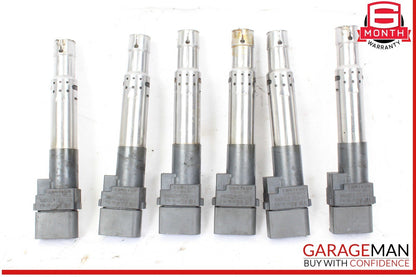 09-16 Porsche Cayenne 957 Audi S4 Engine Ignition Coil Coils Set of 6 022905715B