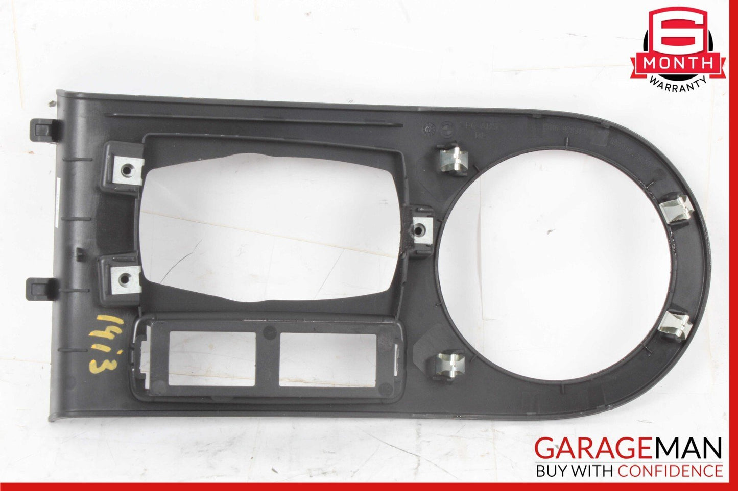 14-21 BMW i3 I01 Hybrid Front Center Middle Console Cover Plastic Trim Panel OEM
