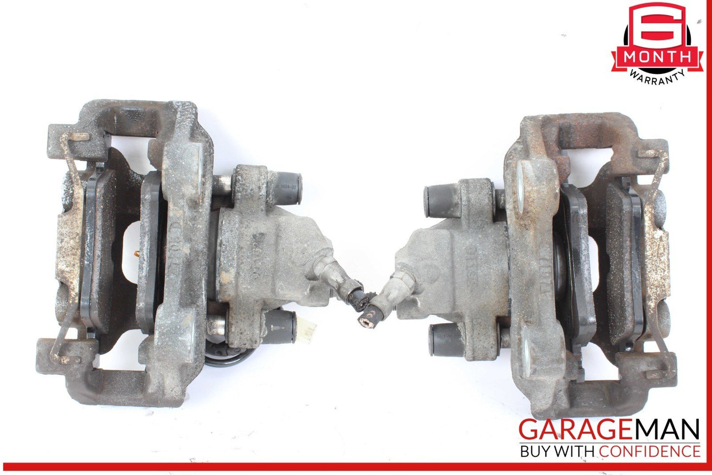 06-12 Mercedes W164 ML550 ML350 Rear Right & Left Side Brake Calipers Set OEM