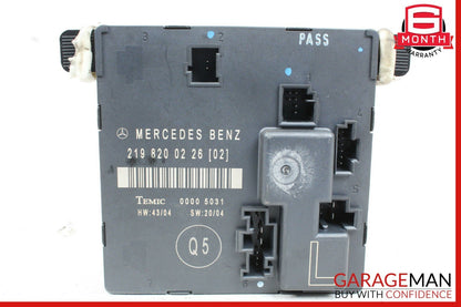 06-11 Mercedes W219 CLS63 AMG Rear Left Side Door Control Module Unit OEM