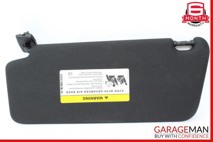 08-14 Mercedes W204 C350 Front Right Passenger Sun Visor Sunvisor Shade Black