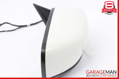 14-17 Maserati Ghibli Front Right Side Mirror Door Rear View White