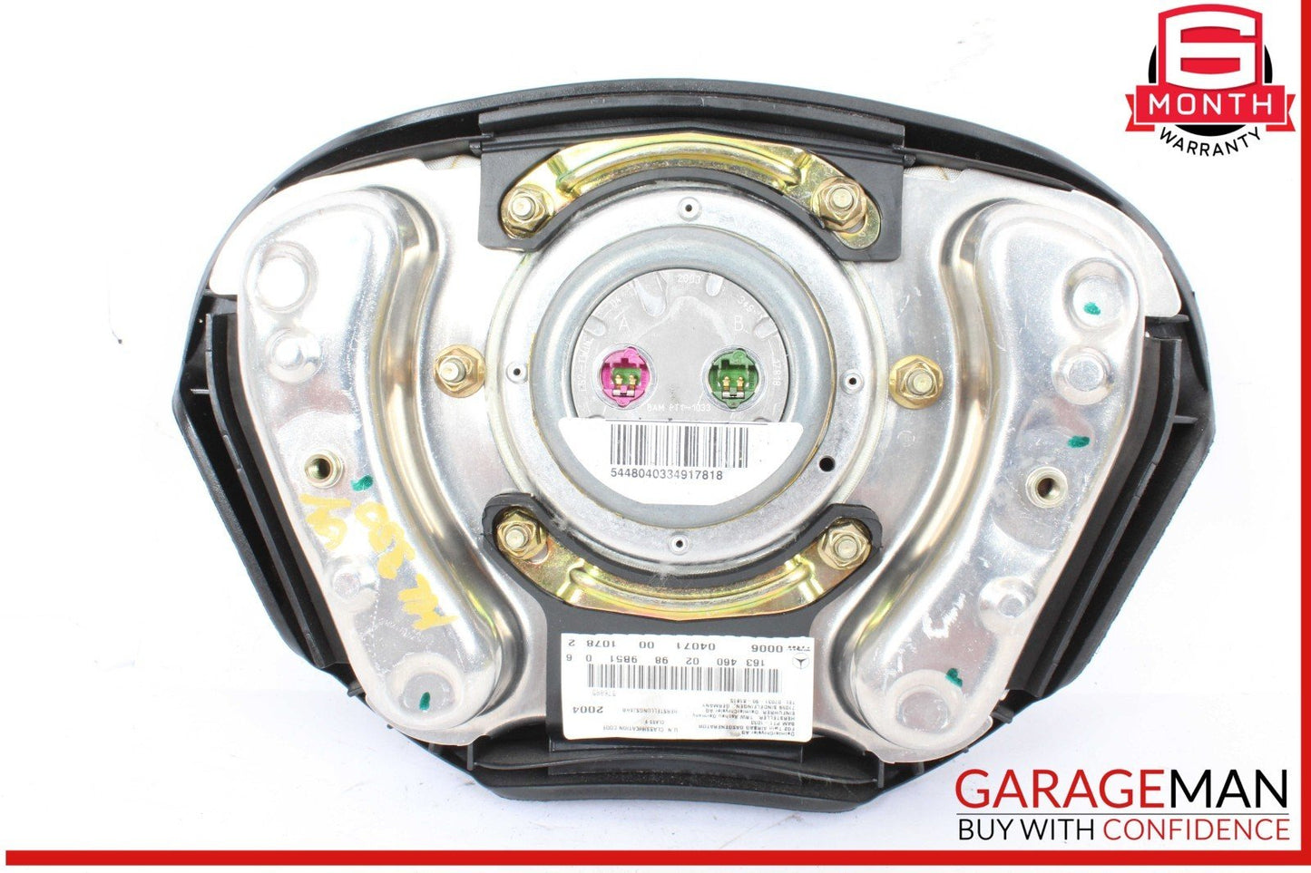 01-05 Mercedes W163 ML350 ML320 Steering Wheel Airbag Air Bag 1634600298 OEM
