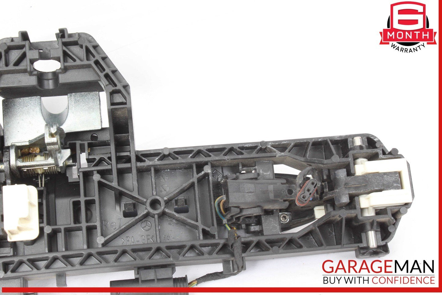 12-16 Mercedes X166 GL450 Right Passenger Side Exterior Door Handle Gray OEM