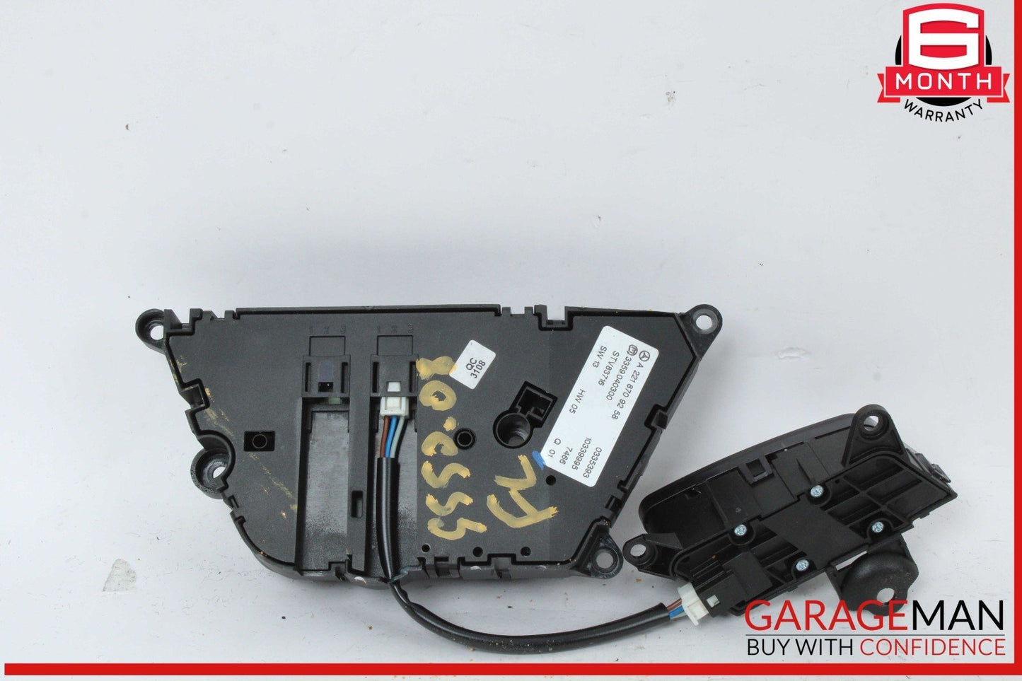 07-14 Mercedes W221 S550 CL550 Front Left Driver Seat Control Memory Switch OEM
