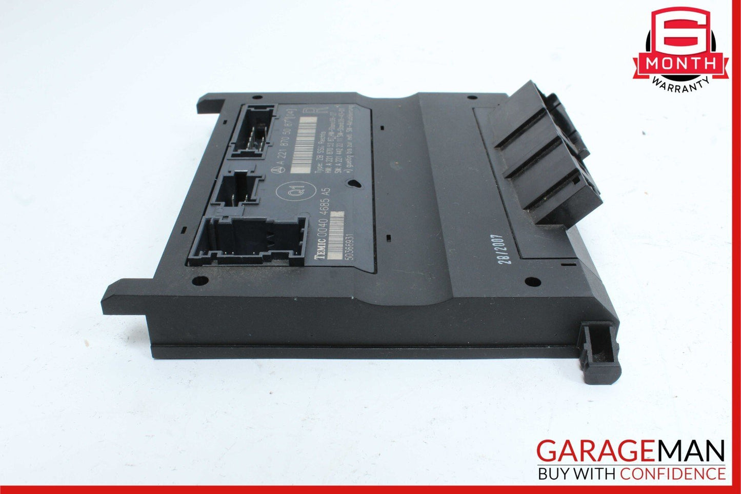 07-13 Mercedes W221 S350 S400 S550 Front Right Side Under Seat Control Module