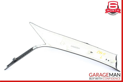 11-18 Porsche Cayenne 958 S Front Left Fairing Upper A Pillar Trim Cover Black
